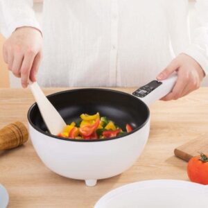 Tigaie Electrica Inteligenta Multifunctionala 26/30cm - Capacitate 3/4L, Plita pentru Gatit Rapid si Sanatos fara Aragaz