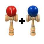 1+1 Promotie Kendama Din Lemn 17cm | Diverse Culori | Jucărie Clasică Pentru Copii și Adulți
