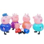 Set 6 figurine Peppa, Happy Family, +3 ani