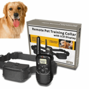 Zgarda profesionala electrica pentru dresaj, pentru orice tip de caine, rezistenta la apa