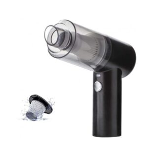 Mini aspirator portabil, fara fir, pentru masina, locuinta, 2 in 1