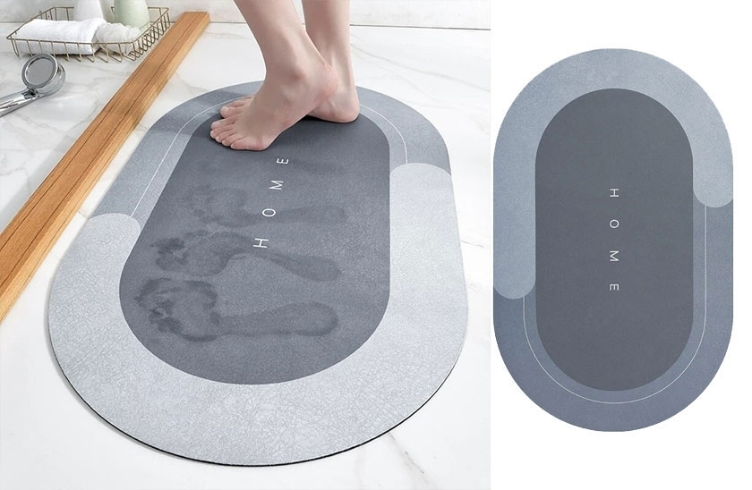 1 + 1 GRATIS - Covoraș de baie super absorbant, Covor anti-aderare, uscare rapida - imagine 5