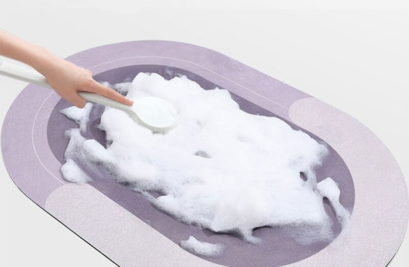 1 + 1 GRATIS - Covoraș de baie super absorbant, Covor anti-aderare, uscare rapida - imagine 4
