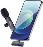 Microfon wireless audio, portabil,  fara fir ,compatibil cu Android , type-C