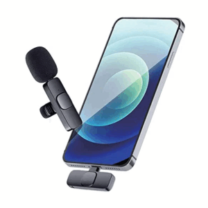 Microfon wireless audio, portabil,  fara fir ,compatibil cu IOS/Android