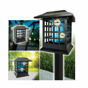 Lampa Solara Antidaunatori Si Anti Insecte Cu Lumina UV Solar Monster Zapper