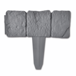 Set 10 bucati bordura gardulet decorativ plastic pentru gazon sau flori.