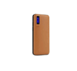 Baterie externa smart power ban, 3 x USB design piele