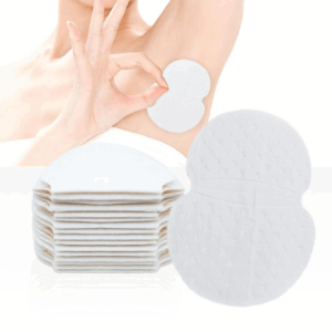 Set 20 plasturi absorbanti de transpiratie pentru axile, 11x12 cm, celuloza