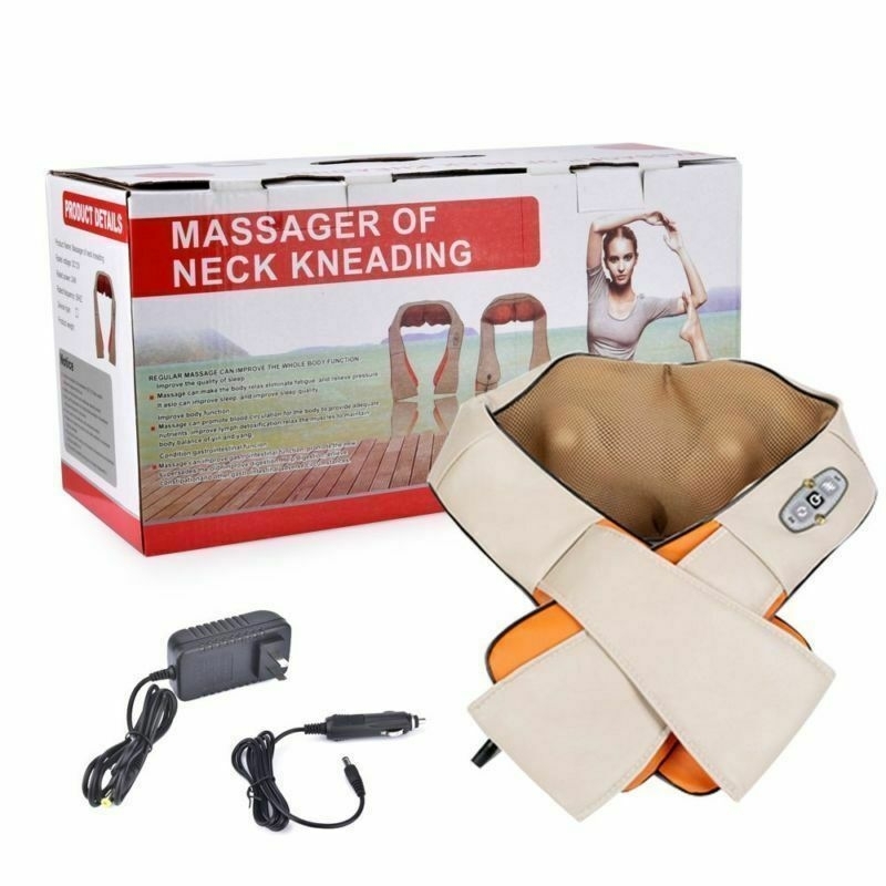 Aparat pentru masaj cervical, cu funcție de încălzire