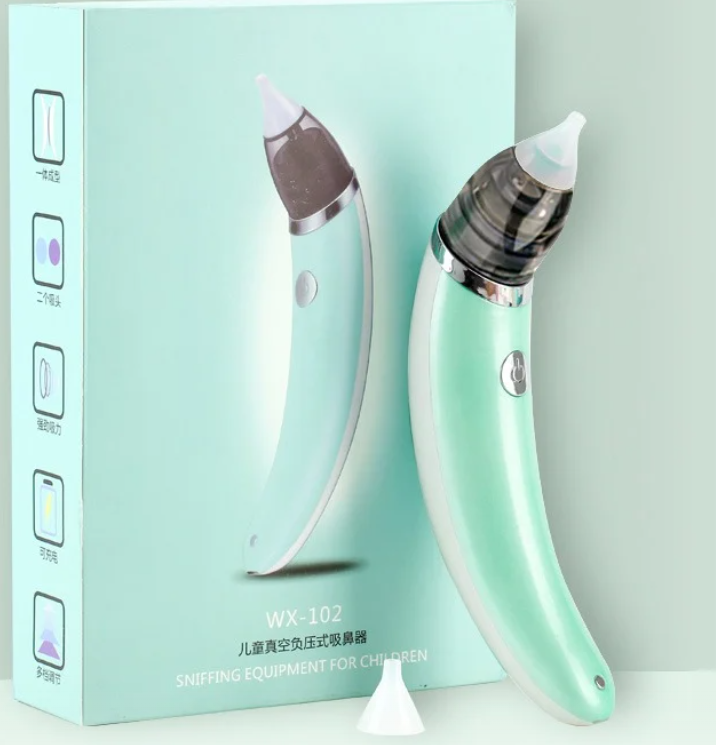 1 + 1 CADOU - Aspirator Electric Nazal pentru Copii + Protectie de baie pentru ochi si urechi, ajustabila - imagine 5