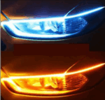Set 2 benzi LED strip DRL cu functie de semnal secvential
