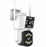 Cameră smart HD, WiFi Audio-Video cu Alarmă, Detectare Mișcare, Stocare Cloud, Micro SD