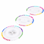 1 + 1 GRATIS - Set ace cu gamalie, bolduri multicolore pe rozete, cu cap din plastic