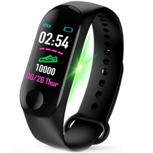Bratara Fitness M3, ecran TFT 0.96inch, USB, bluetooth, masurare ritm cardiac si alte functii ale organismului