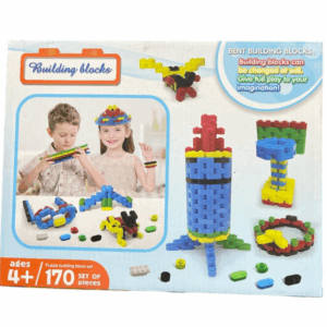 Set de Constructie, 170 piese, Building Blocks