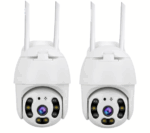 1 + 1 PROMO - Camera Supraveghere IP PTZ ,Wireless, 355°, 1080p, LED+IR, Exterior, ONVIF, NVR, Senzor Miscare, Microfon