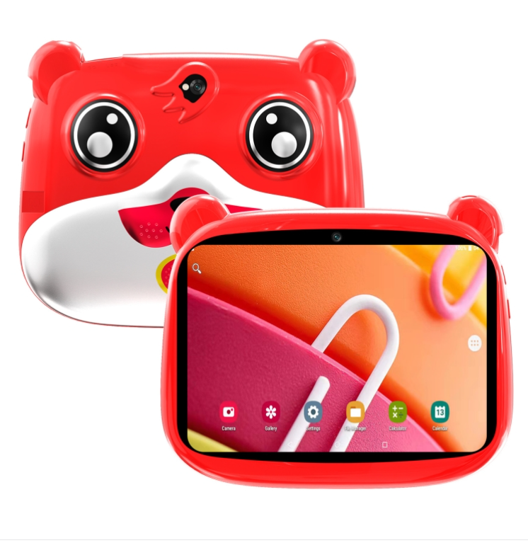Tableta educationala,de 7 inch, Android WiFi, aplicatii preinstalate, Albastru - imagine 2