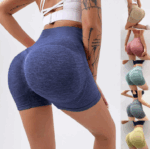 1 + 1 GRATIS - Colanti Scurti modelatori, Peach Flawless, push up