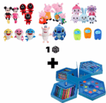 Pachet Promotional | Set Creativ de Culori 46 Piese + Jucarie Aleatorie Personaj