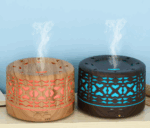 Umidificator de aer Aromaterapie Mister Cool- ​​ultrasunete și lumină LED în 7 culori, difuzor de uleiuri esențiale, 500ML