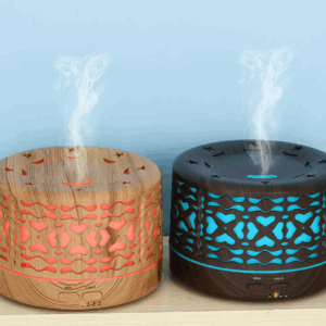 Umidificator de aer Aromaterapie Mister Cool- ​​ultrasunete și lumină LED în 7 culori, difuzor de uleiuri esențiale, 500ML