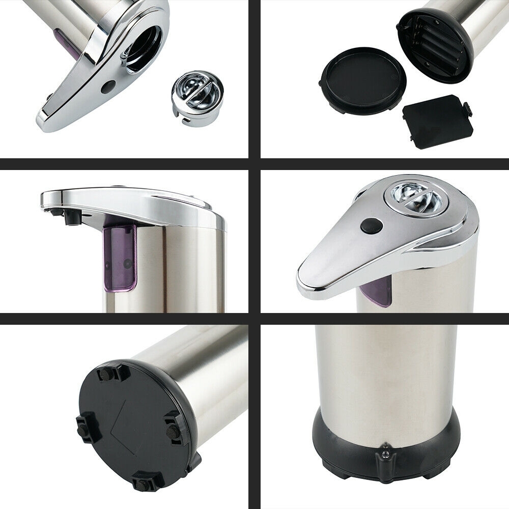 Dozator de săpun inox, cu senzor de mișcare - imagine 5