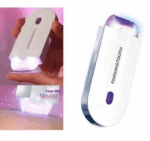 Epilator reincarcabil, pentru ingrijire corporala, Finishing Touch Yes, Sensa-Light, Alb/Mov.