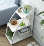 Etajera multifunctionala tip masuta suport, cu 3 Rafturi Pentru Spatii Inguste