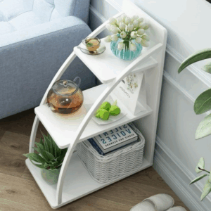 Etajera multifunctionala tip masuta suport, cu 3 Rafturi Pentru Spatii Inguste