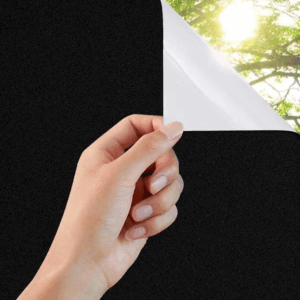 Folie geam vitrostatica, 45 x 300 cm, Blackout