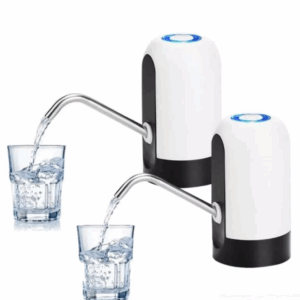 1 + 1 GRATIS Pompa electrica pentru bidon, dozator, dispenser apa de baut, incarcare USB