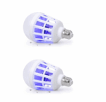 1 + 1 PROMO - Bec 2in1 Cu Lampa Uv Impotriva Insectelor, E27, 15 W