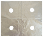 Set 3 folii de aluminiu protectie pentru aragaz, dimensiune 50x60cm