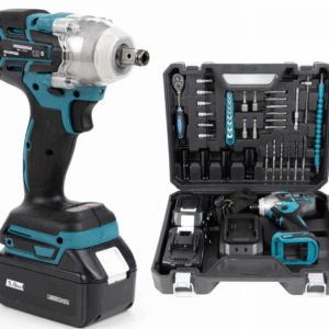Cheie De Impact si Insurubat 380 Nm | 43 Accesorii Incluse | 2 Acumulatori 48V Li-Ion | Valiza