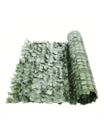 Gard artificial verde cu frunze, 300x100cm, protectie impotriva vantului si a razelor solare