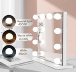 Set 10 Becuri Led pentru Makeup, cu 3 moduri de lumina