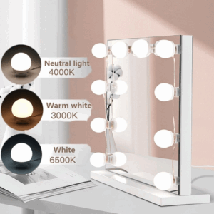 Set 10 Becuri Led pentru Makeup, cu 3 moduri de lumina