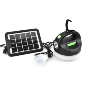 Kit solar GDPlus GD-P20 cu lampa multifunctionala