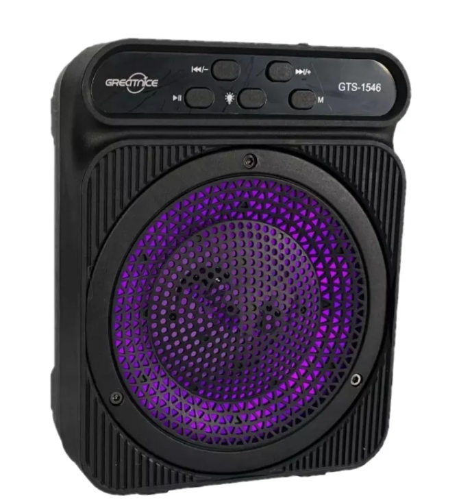 Boxa Portabila Bluetooth Cu LED RGB | 10W Sunet Puternic | USB TF AUX FM | Maner Transport | Handsfree - imagine 3