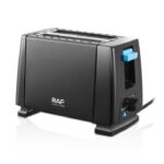 Prăjitor de Pâine Raf  – 650W, 6 Nivele de Rumenire, 2 Sloturi, Negru, R.263