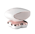 Epilator electric fara durere, 4 capete detasabile, cu acumulator, lumina alba