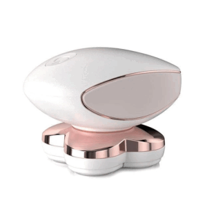 Epilator electric fara durere, 4 capete detasabile, cu acumulator, lumina alba