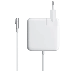 Set incarcator adaptor 45W si cablu alimentare magnetic in L tip Magsafe 1 pentru Macbook