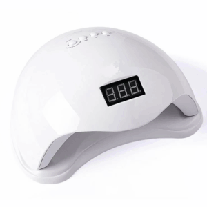 Lampa unghii LED/UV, 48W, Alb