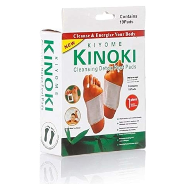Set 10 plasturi kinoki pentru detoxifiere Smartmall
