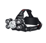 Lanterna de Cap cu 5 LED-uri , 30W , 8000 Lumeni ,cu ZOOM  Smartmall