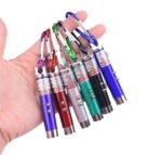 Set 3 lanterne cu laser inclus, tip breloc