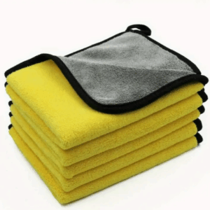 Set 5 lavete microfibra pentru masina, 30 x 30 cm