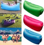 Set 3 x Saltea gonflabila Lazy Bag umflare cu aer